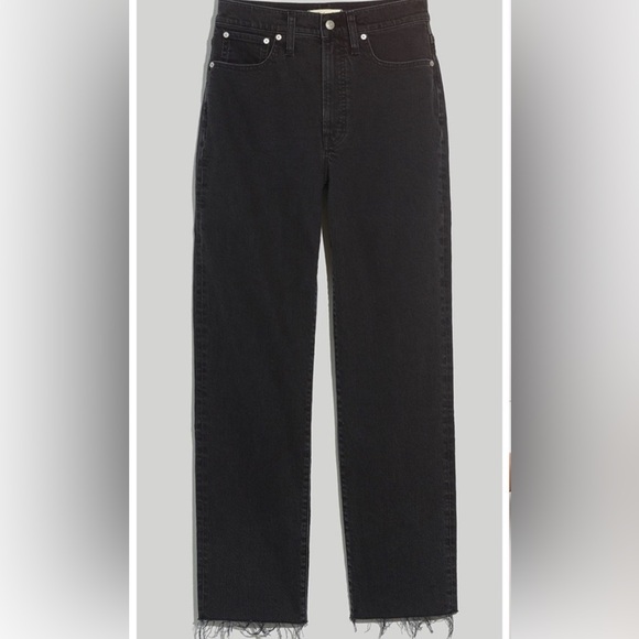Madewell Denim - Madewell  90’s Straight-crop Jeans